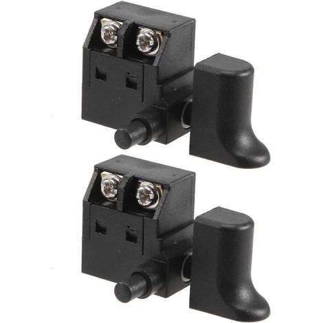 Lot de 2 interrupteurs d'alimentation pour perceuse et raboteuse électriques Makita N1900B, 9218SB, 9218PB, 9035, CM4SB, CM4SB2 et 4100NH (1/5)