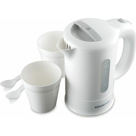 KENWOOD JKP250 Bouilloire electrique de voyage Discovery - Blanc et gris