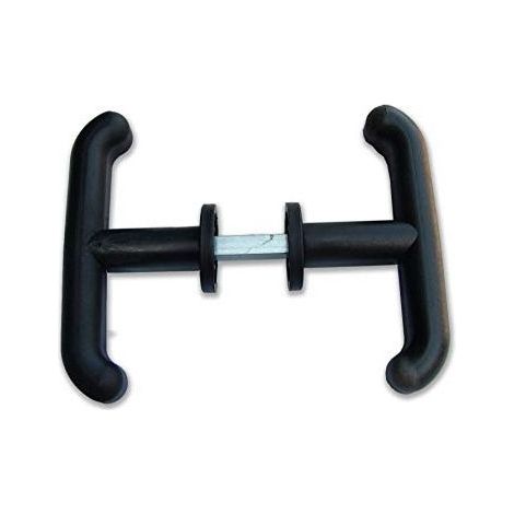 COPPIA DI MANIGLIE PER SERRATURE BASCULANTI/GARAGE (1/2)