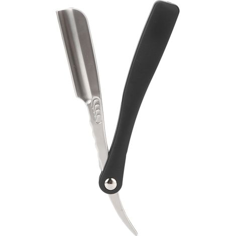 Support de Lame pour Tondeuse à Barbe Léger Vintage, Support Gravé avec Prise Confortable pour Rack de Lames Manuel Argenté (1/5)