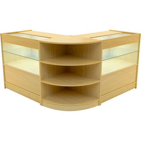 Andromeda LED Shop Counter Set LM60 & 2 x C900 - Maple (1/5)