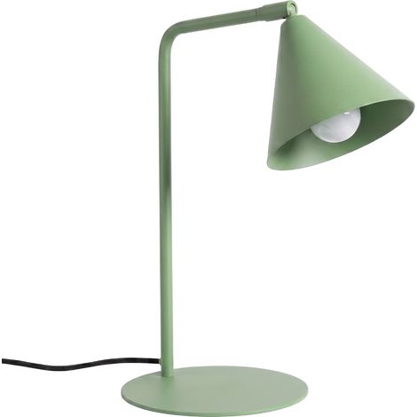 Lampes de bureau Nox acier sauge 1xE14 18cm Sollux (1/5)