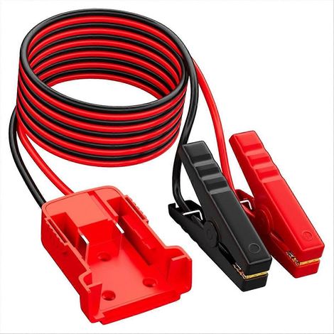 Câble de démarrage d'urgence pour batterie Li-Ion 18 V 48-11-1815, câble de démarrage pour voiture, calibre 12 AWG (1/5)