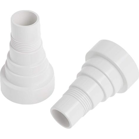 4550 multi-function filter hose adapter with washer, compatible with Intex and Bestway pool accessories. (1/4)