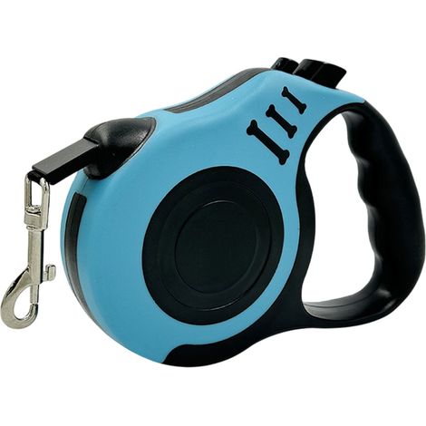 1 Laisse rétractable, système automatique, forme os, matériau durable, promenade chien toutes tailles (1/5)