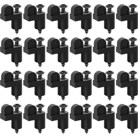 8 Zoll Fenstergitterclips sichere und windfeste Installation