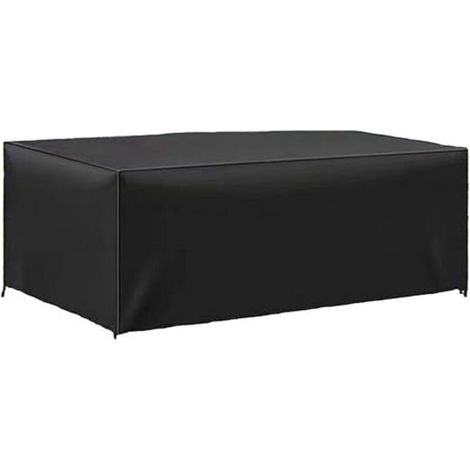 Garden Table Cover 180 x 110 x 70cm, Weatherproof and Tear-Resistant 420D Oxford Tarpaulin Protective Cover for Garden Furniture (1/5)