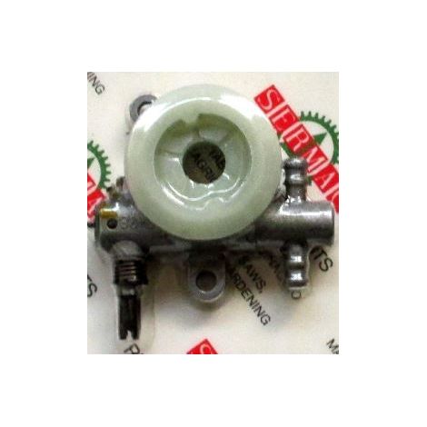 Kit pompa olio con ingranaggio compatibile ZENOAH per motosega 2500 VECCHIO TIPO