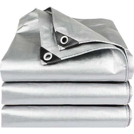 Telone protettivo impermeabile 5 x 5 m, per mobili da giardino, auto, piscine, barche (1/5)