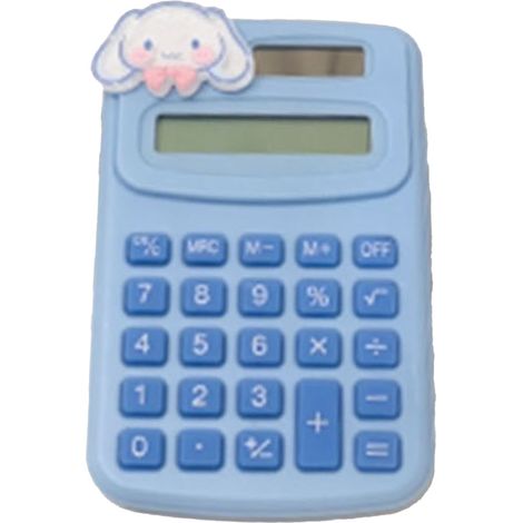 Calculatrice portable multifonction avec écran LED, modèle type 4 pour bureau, école et maison, petite calculatrice de poche cartoon. (1/5)