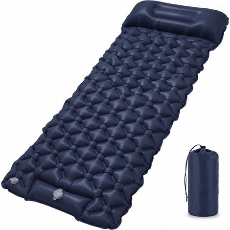 0.65kg Ultra-Fin Design Ergonomique Matelas Gonflable Camping (1/5)