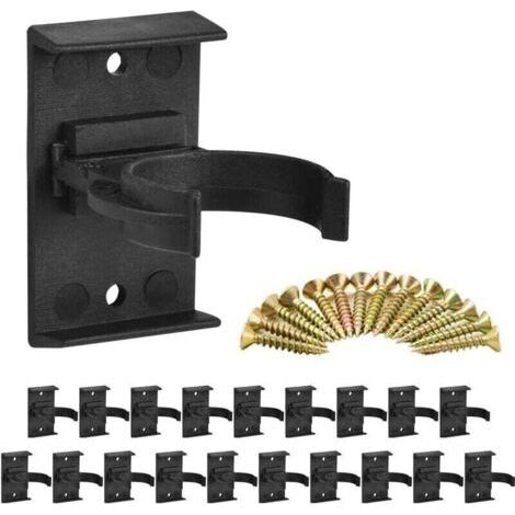 BUNTHAUS PA 20 Pièces Clip de Fixation Plinthe Cuisine 28-32 mm avec Vis pour Meuble Pied Planche Coup de Pied (1/4)