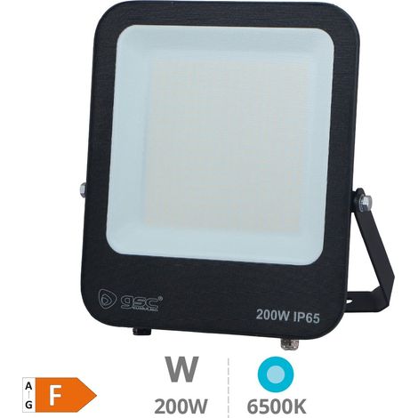 Santadi 200W 6500K IP65 Schwarzer LED-Aluminiumprojektor