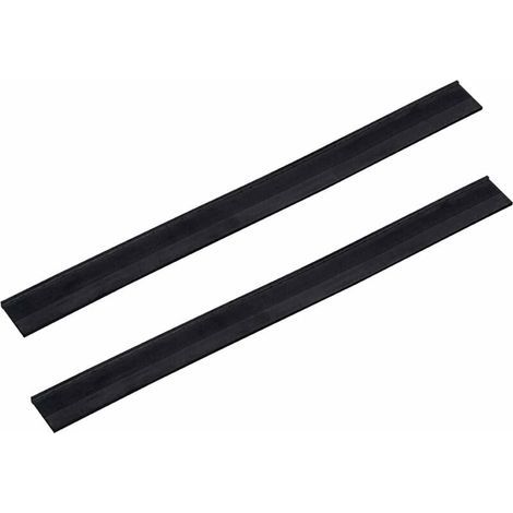 Lames de nettoyage de vitres de rechange pour aspirateur de vitres 2 pièces 280mm raclette caoutchouc accessoire recharge remplacement pour Karcher WV2 WV5 (1/4)