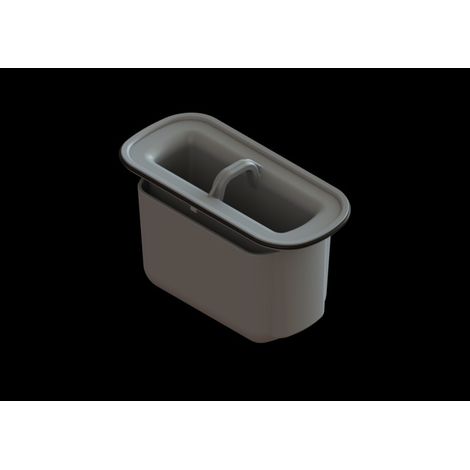 KESSEL-Geruchsverschluss - Linearis Comfort, Sperrwasserhöhe 50 mm, 48602