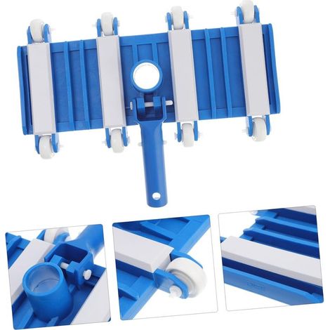 Flexible Brushless Pool Vacuum Cleaner Head Equipment Floor Pond Accessory Professional Pool for Easy Maintenance (1/4)