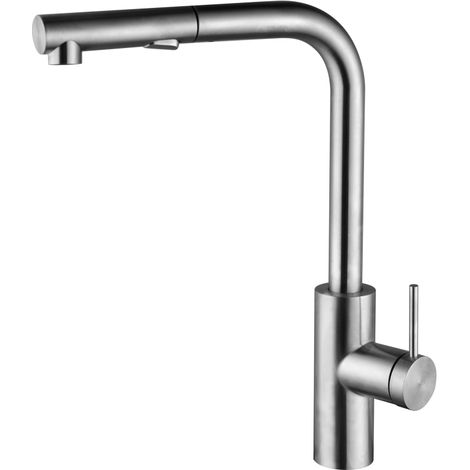 Grifo de cocina Oporto extraíble en acero inox. S.316 [IMEX®] (1/2)