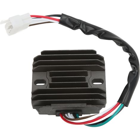 Régulateur de tension moto 7 fils 12V, redresseur en alliage, pièce de rechange compatible XJ550 YX600 XS650 (1/5)