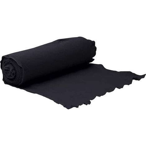 Géomembrane noire 1 x 10 mètres en fibre de polyester (1/5)