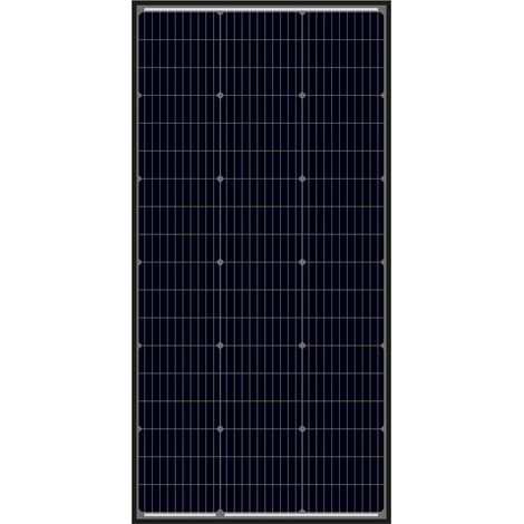 Alcapower Pannello Solare Monocristallino 160W - Alta Efficienza 19%, Dimensioni 1230x670x30mm, Resistente a Vento/Neve