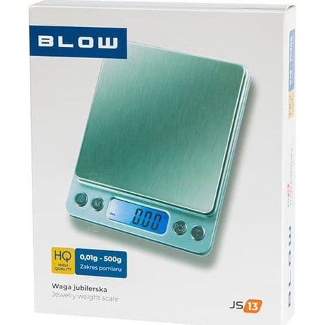 Bilancia da cucina blow js13 precisione 0,01g capacità 500g (1/3)