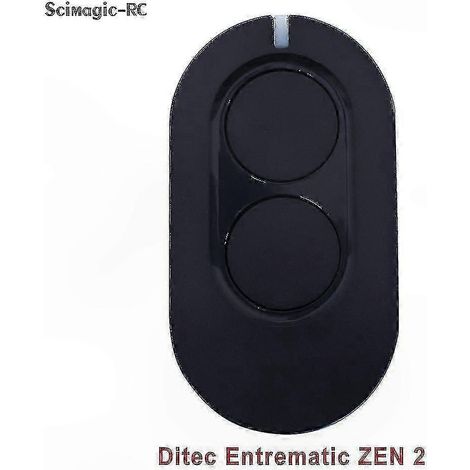 Télécommande 433MHz à code tournant pour systèmes Zen 2/4 - Compatible portails, portes et motorisations variées (1/5)