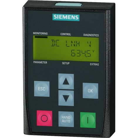 Siemens SINAMICS Basic Operator Panel (BOP-2), IP55 / UL Type 12, 6SL32550AA004CA1