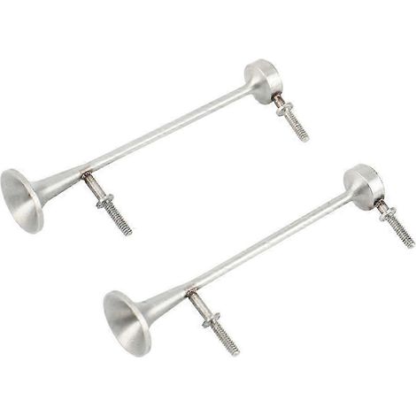 Lot de 2 sifflets métalliques pour camion tracteur RC TAMIYA King Hauler GL 1/14 LESU SCA (1/5)