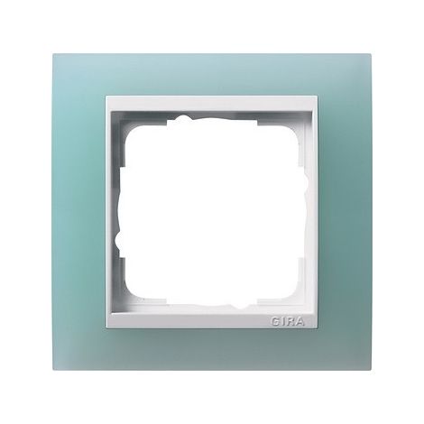 GIRA 0211395 CADRE DE FINITION 1 POSTE POUR BLANC EVENT OPAK MINT