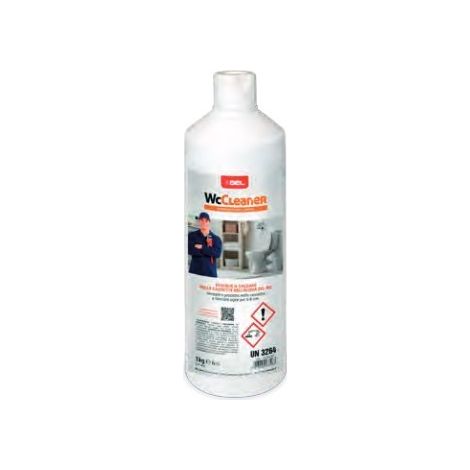 GEL - WC CLEANER PULITORE DISINCROSTANTE LIQUIDO 1 KG 113.005.80 (1/3)