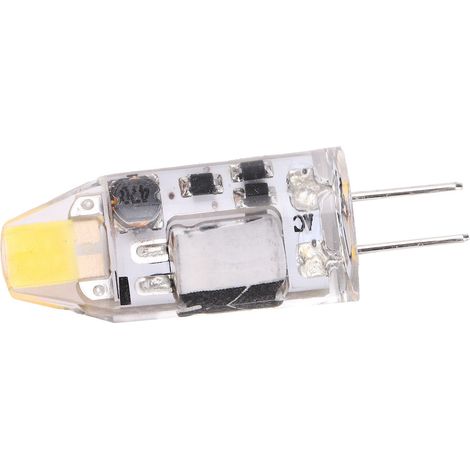G4 2W 300LM LED-Lampe, Zweistiftfassung, nicht dimmbar, für Kronleuchter, 12V AC/DC, Kaltweiß 6000–6500K, 2er-Pack (1/5)