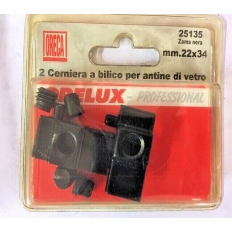 ORECA - CERNIERA A BILICO CON BUSSOLA 22X34MM