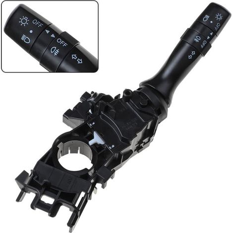 Commodo Indicateur pour Peugeot 107 Citroen C1 Toyota Aygo Commande Volant Comodo Interrupteur de Commande Clignotant 6253.A0 6253A0 (1/5)
