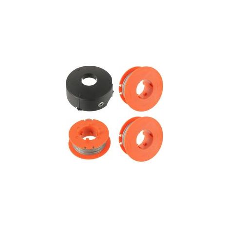 F016800175 Bobine de Rechange, pour Bosch Art 23 26 30 Combitrim Easytrim 1,6mm x 8M avec Couvercle F016L71088 (3 Bobines + 1 Couvercle) (1/5)