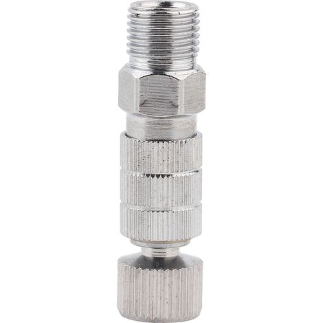 Raccord rapide pour aérographe avec adaptateur, kit de connecteurs à déconnexion rapide pour tuyau d'air. (1/5)