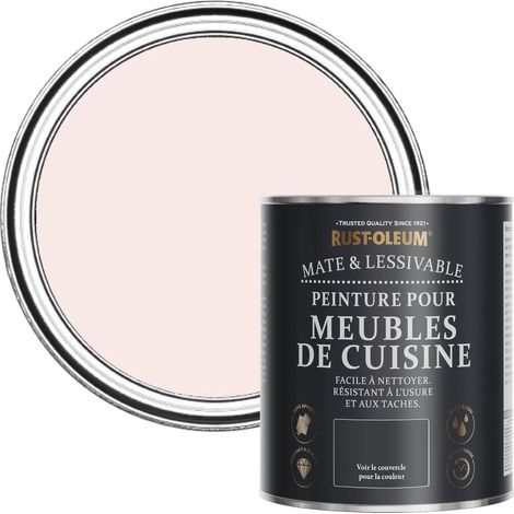 Peinture Rose pour Meubles de Cuisine, Finition Mate - Rose de Chine 750ml (1/5)