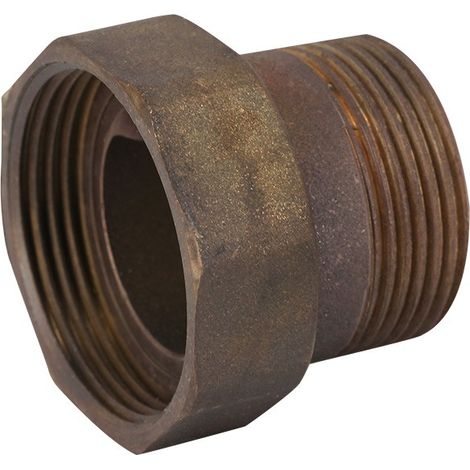 Raccord laiton - Douille pour compteur d'eau laiton à visser FM 1''1/2-1''1/4