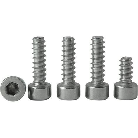Durable Lot de 30 vis autotaraudeuses M4 en acier inoxydable à -DOUille hexagonale ronde auto-taraudeuses boulons en tôle portables (taille : M5 x 20 mm)-DOU (1/3)