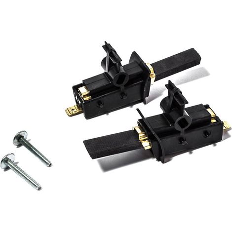 Jeu de 2 charbons 5X12 5X28 mm cosses 6.3 mm
