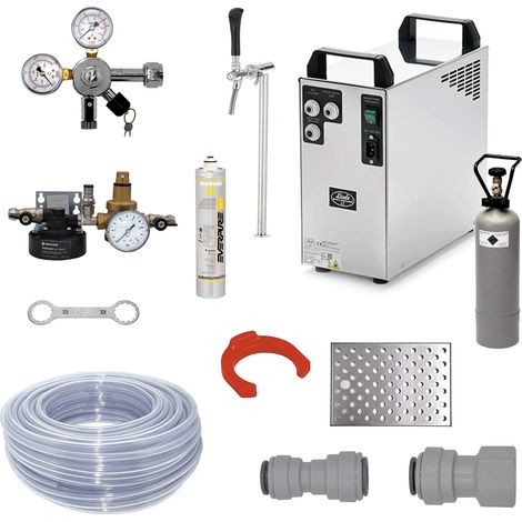 Komplettset Wassersprudler, Wasserspender, Trinkwassersprudler - Externer Karbonator 40 Liter NEW (1/2)