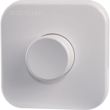 Geberit – Corps de poussoir complet – Plaque de commande WC – Compatible réservoir – Dimensions adaptées pour installation facile