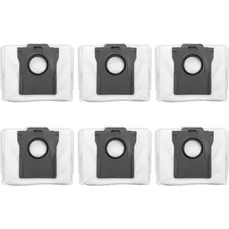 6PCS Aspirateur Sac à poussière pour D20 Plus / D20 Aspirateur pièce détachée Sac à poussière (1/5)