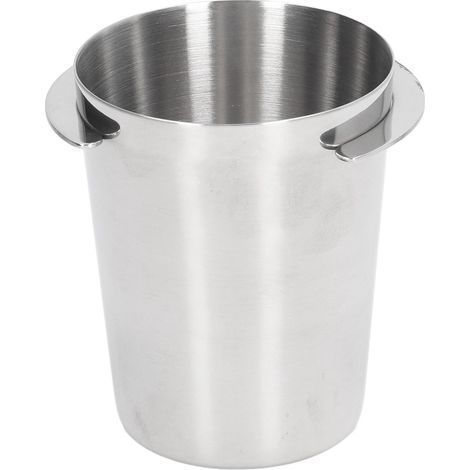 Doseur à café en acier inoxydable 58 mm, argenté, poli, pour expresso (1/4)