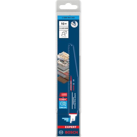 BOSCH S1169XHM (pkt of 10) EXPERT Multi-Material 225mm
