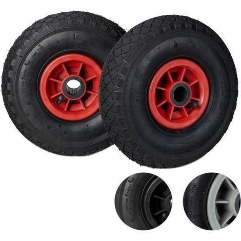 Schubkarrenrader pu gummi 2 stk 883121