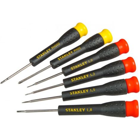 Set 6 giraviti di precisione Stanley 62631