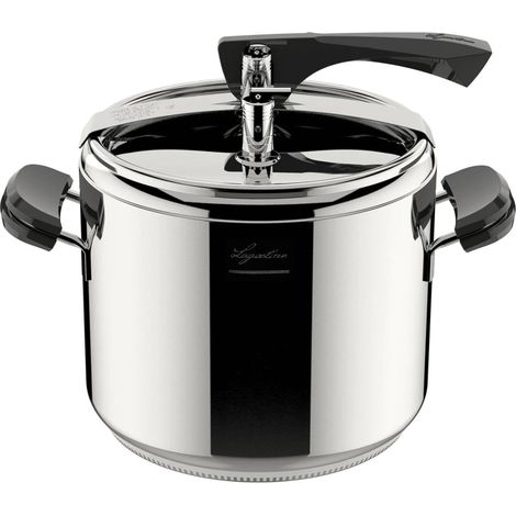 Lagostina 8900547858 La Classica Lagofusion Pentola a Pressione 22 cm 7 L Acciaio Inox 18-10 Fondo Lagofusion con Cestello