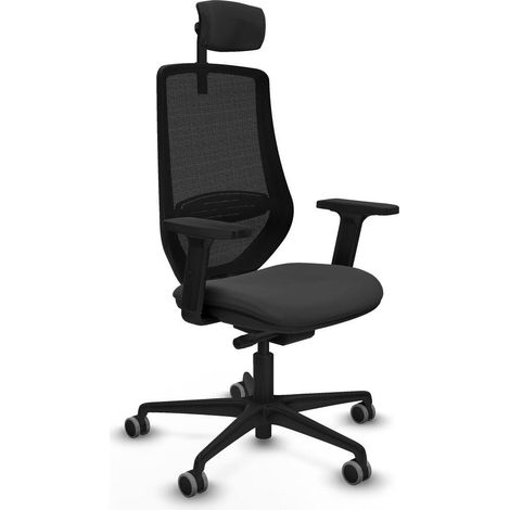 piqueras-y-crespo Mardos Bürostuhl dunkelgrau ergonomisch