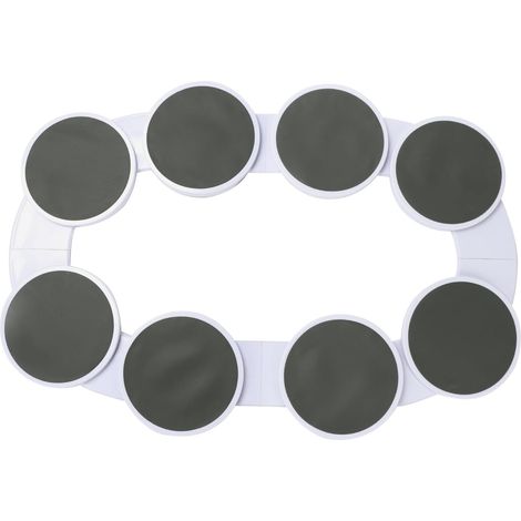 Plateau tournant pour table à manger, plateau tournant à 360° pour 8 assiettes, plateau tournant Lazy Susan pour longues tables, table de buffet tournante, multifonctionnelle pour repas en famille et (1/5)