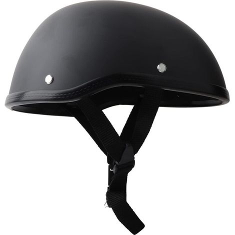 Casques Moto Demi Casque, Demi Coque Rétro Casque Moto Scooter Casque Cyclomoteur Casque pour été Casque Ouvert Calotte (1/4)